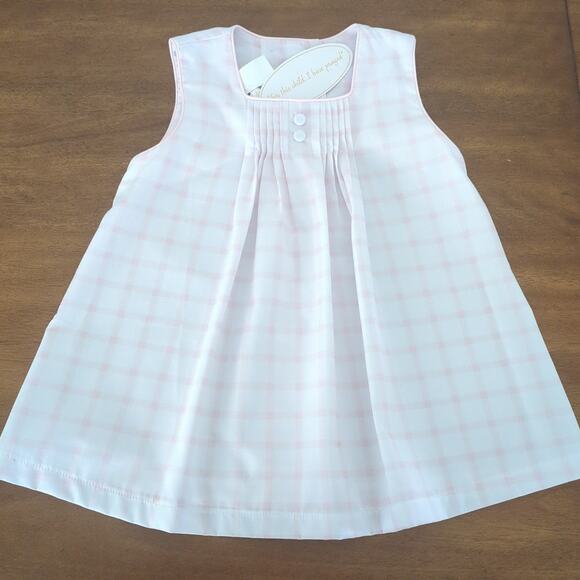 Lullaby set Ellery Windowpane sleeveless top & Bloomer Set Wilmington pink NEW 6 - Picture 2 of 8